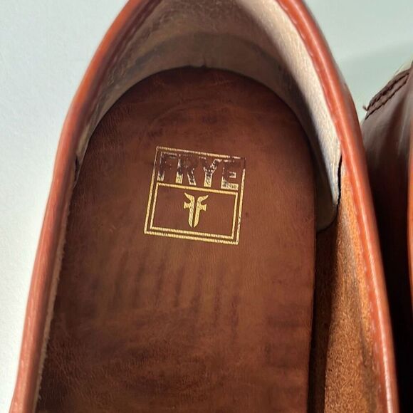 Frye Leather Loafer Slip On Shoe Fits Men 9 - Picture 4 of 8
